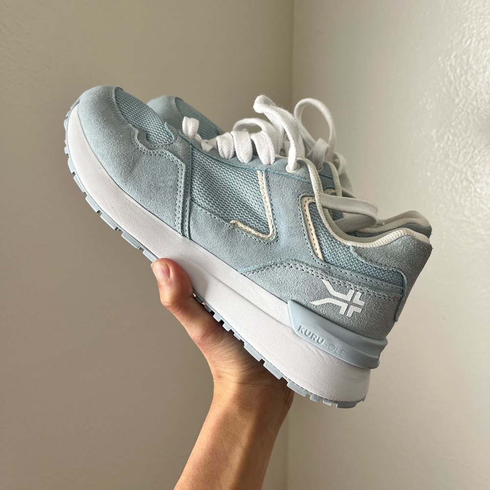 KURU Apogee Unisex Light Blue Shoes Size 7M, 8.5W Orthopedic Shoes